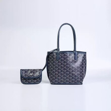 (Blue, small size 30.16.20 cm) Large capacity handbag, mother's bag, handbag