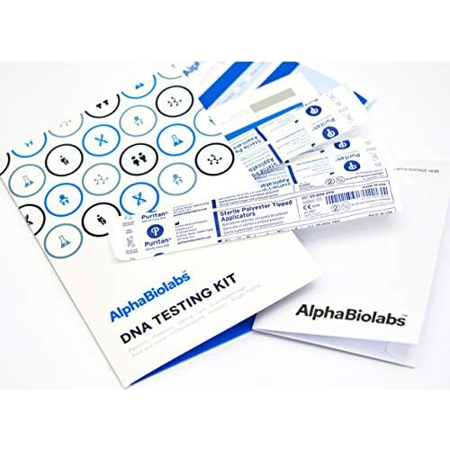 AlphaBiolabs DNA Paternity Test Kit UK LabFast 1