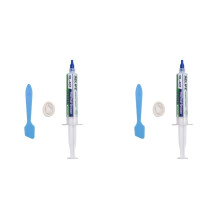 2X RELIFE RL-407 Thermische Silica CPU Koelpasta CPU Elektronische Componenten Koeling Algemeen Thermische Siliconen Siliconenpasta Blauw