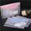 2X 11-Hole Loose-Leaf File Bag, Transparent 3-Hole Folder+6pcs Binder Pockets Document Pouch 4