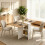 Homcom HOMCOM Rolling Drop Leaf Dining Table, Folding Kitchen Table with Shelves 1