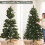 Homcom HOMCOM 6ft Artificial Christmas Tree with 716 Branch Tips for Holiday Decor 7