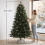 Homcom HOMCOM 6ft Artificial Christmas Tree with 716 Branch Tips for Holiday Decor 3
