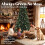 Homcom HOMCOM 6ft Artificial Christmas Tree with 716 Branch Tips for Holiday Decor 4