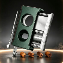 WestWood Stainless Steel Cigar Cutter V Cut Guillotine Punch Draw Needle CC01