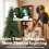 Homcom HOMCOM 6ft Predecorated Artificial Christmas Tree, Hinged Xmas Tree, Green 6