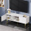 Modern TV Cabinet Unit Bench Cupboard with LED Light - 140cm 5