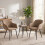 (Coffee, Set of 2) GOEURVANT Dining Chairs 1