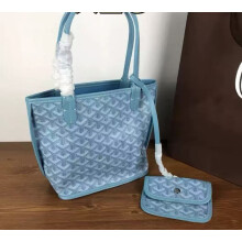 (sky blue, small size 30.16.20 cm) large capacity handbag, mother's bag, handbag