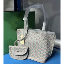 (Grey blue, small size 30.16.20 cm) Large capacity handbag, mother's bag, handbag
