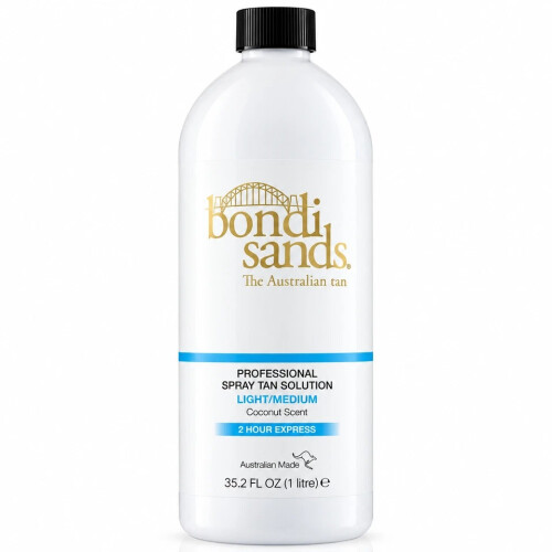 Bondi Sands Bondi Sands Professional Spray Tan Solution Light Medium 6% DHA 1L Coconut