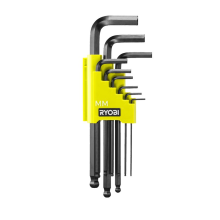 Ryobi 9Pc Ball-end Hex Key Set - RHFHKB-9