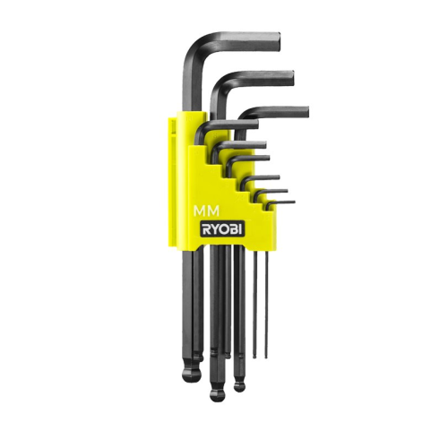 Ryobi Ryobi 9Pc Ball-end Hex Key Set - RHFHKB-9