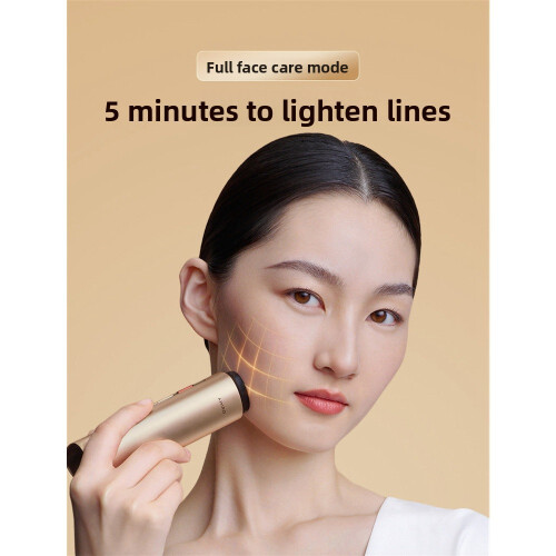 AMIRO R3 Turbo Frequency Beauty Device,Gold 1