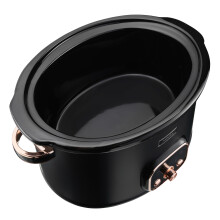 Cooks Professional 8L Digital Slow Cooker | Black / Rose Gold