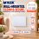MYLEK (2000w) MYLEK Ultra Slim WiFi Enabled Smart Heater White 7