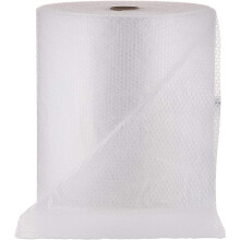 Straame Bubble Wrap Roll 300mm x 25m, Clear Small Bubble Packing Film Rolls