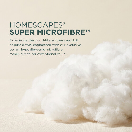 Homescapes (Single) Luxury Hotel Quality Super Microfibre All Seasons Duvet 1