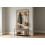 Hallway Shoe Bench Storage Coat Rack 9 Hooks 2