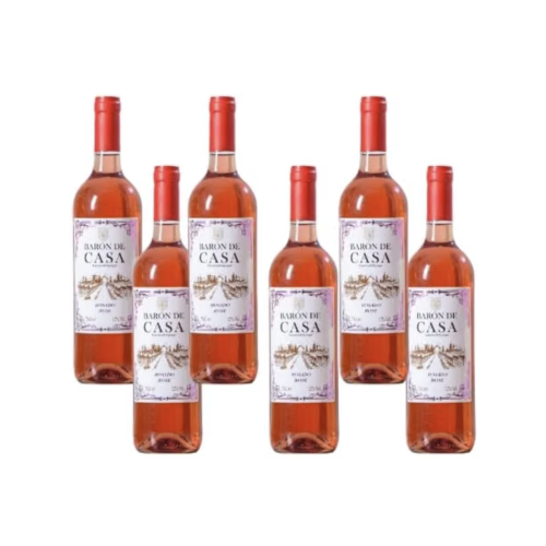 Spanish Rosè Wine Baron de Casa 6X75cl 12% Vol.
