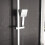 NES Home Modern Square Exposed Thermostatic Mixer Shower Set Shower Head and Handheld 2