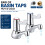 Bathroom Basin Tap Chrome Lever Hot & Cold Water 1