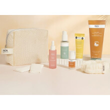 REN Clean Skincare Gift Set | 8-Piece Clean Skincare & Accessories Collection