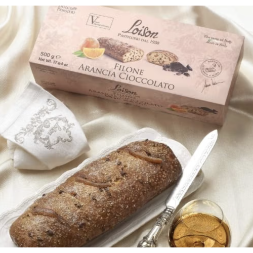 Loison Cakes Panettone Loaf Orange Chocolate 500g 2