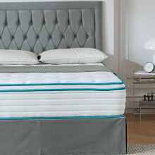 SANA SLEEP 4FT6 Double Mattress, 11 Zone Orthopedic Double Mattress, Pocket Spring Mattress, Motion Isolation, Pressure Relief, Supportive &