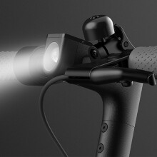 Scooter Glocke Hupenring Aus Aluminiumlegierung mit Schnellverschluss, Kompatibel für M365 Pro 1S Elektrorollerteile