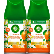 2 x Air Wick Freshmatic Automatic Spray Refill 250ml - Orange Flower