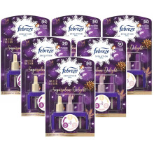 6 x 20ml Febreze 3Volution Plug in refill - SugarPlum Delight