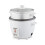 GEEPAS Rice Cooker with Steamer, 0.6L, 300W, Keep Warm Function, Non-Stick Pot, Automatic Cooking, Accessories. 1