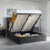 Langham Ottoman Storage 150cm King Bed - Grey 3