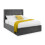 Langham Ottoman Storage 150cm King Bed - Grey 4