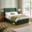 Leila Bottle Green 150cm Kingsize Bed 2