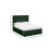 Leila Bottle Green 150cm Kingsize Bed 6