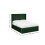 Leila Bottle Green 150cm Kingsize Bed 7