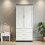 Living And Home 2-Door Wardrobe with 3 Drawers & Hanging Rail 2