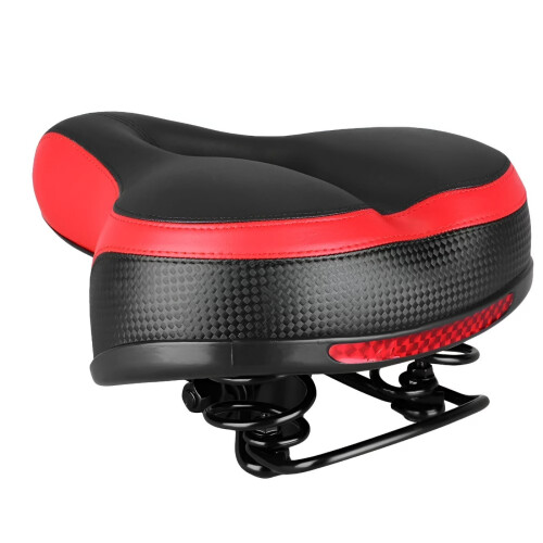 Bicycle Gel Cruiser Saddle Seat Wide Comfort 1