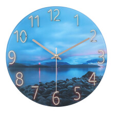 12Inch Nordic-Style Decorative Non-Ticking Wall Clock