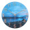 Living And Home 12Inch Nordic-Style Decorative Non-Ticking Wall Clock 1