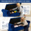 (Blue) TLGREEN Ottoman Storage Padded Bench 5