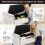 (White) TLGREEN Ottoman Storage Padded Bench 5