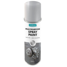 Overlay Silver Metallic Spray Paint 400ml