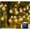  Warm White LED Solar Ball String Lights for Garden 1