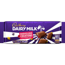 Cadbury Dairy Milk Marvellous Jelly Popping Candy, 160 g (Pack of 1)