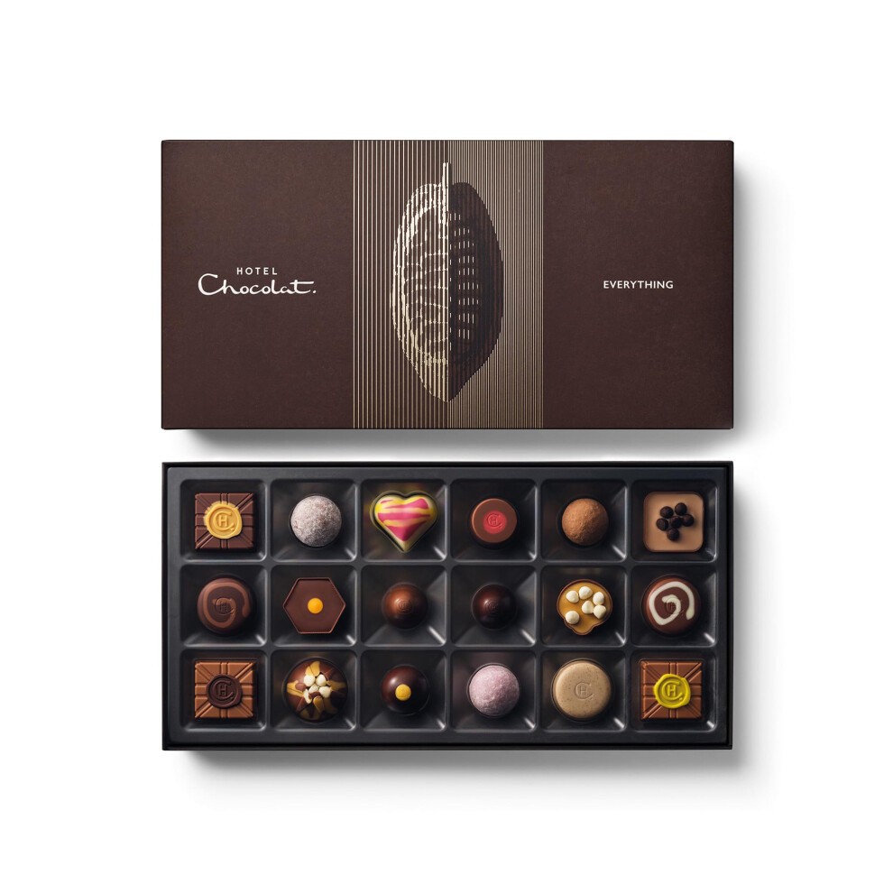 Hotel Chocolat Unisex Everything 18-Piece Chocolate Gift Box - Image 8