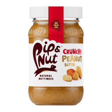 Pip & Nut - Crunchy Peanut Butter (6 x 300g) | Natural Nut Butter, No Palm Oil, No Added Sugar, Hi-Oleic Peanuts, High in Unsaturated Fats, Gluten Fr