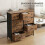 Alivio Brown 9 Drawer Storage Cabinet 2